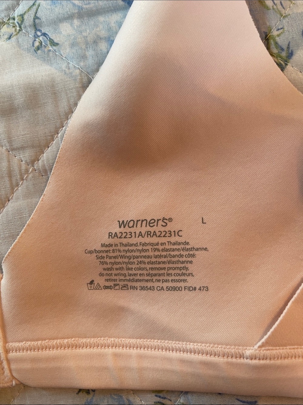 Warners no side effects and back smoothing bra, excellent condition, Large - Picture 3 of 3